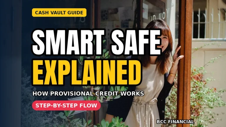 Manager using smart safe cash vault services to deposit daily takings securely