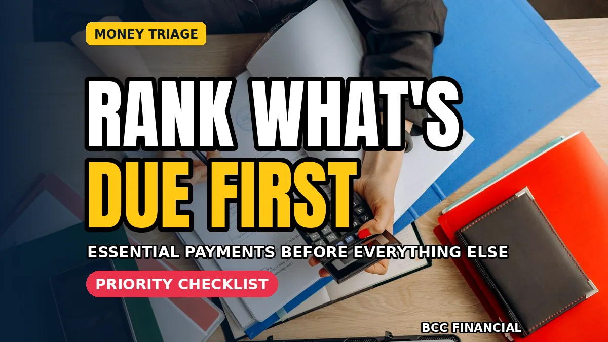Desk with a simple weekly cash forecast, unpaid invoices and a phone for polite follow-up calls