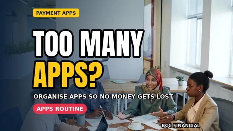Shop owner managing multiple payment apps business tools on a tidy counter with one card reader